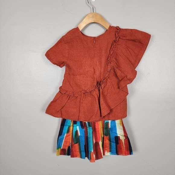 Wolf & Rita multi colored outfit set, size 4 - Picture 4 of 7